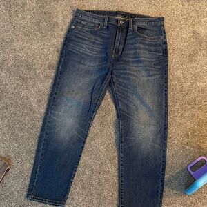 Lucky Brand Dark Blue Straight Jeans